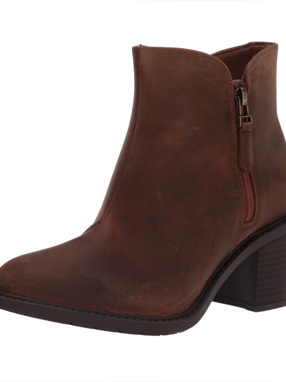 NWT Clarks womens Scene Zip Ankle Boot